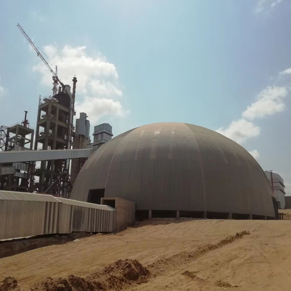 Limestone shed of Shayona Cement Plant