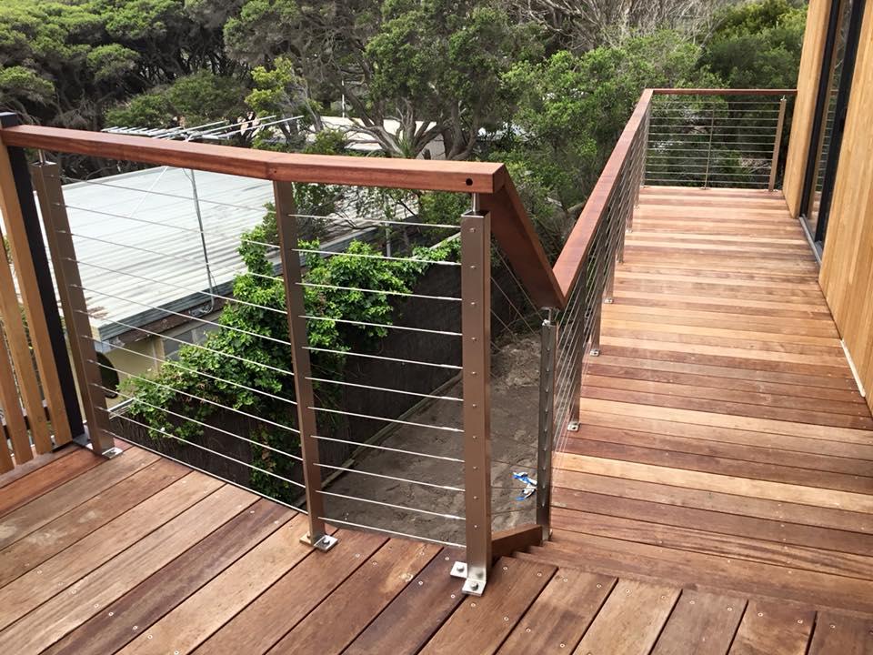 Top Quality Outdoor Stainless Steel Wire Railing Design